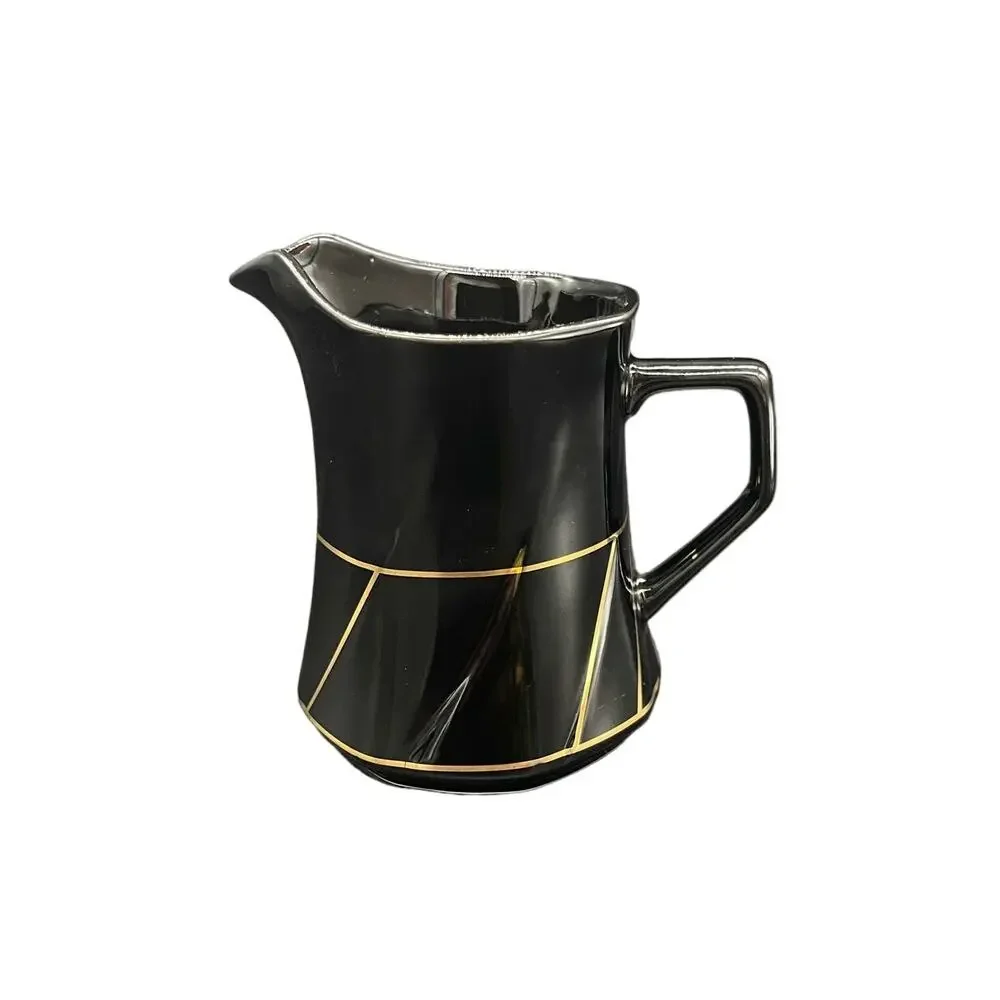 Gallery Collections by Ranmaru Crystalline Black Creamer Cream Japan